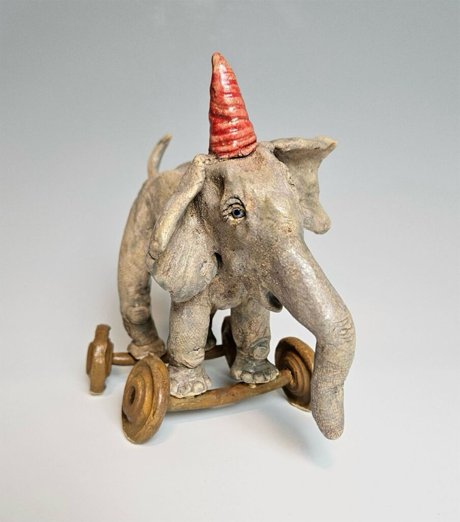 2025 Mentorship with Jennifer Price-whimsical ceramic sculpture